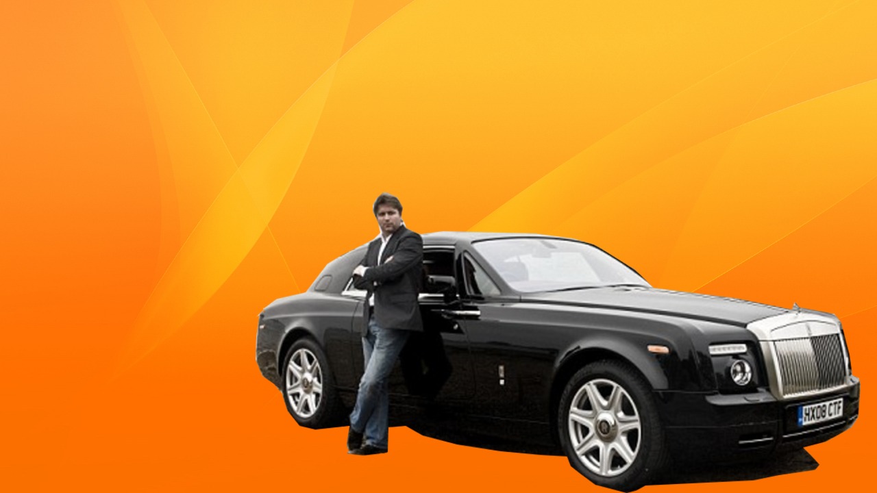 pekerja kaya mobil mewah