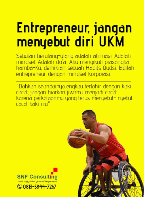 Jangan menyebut diri UKM2