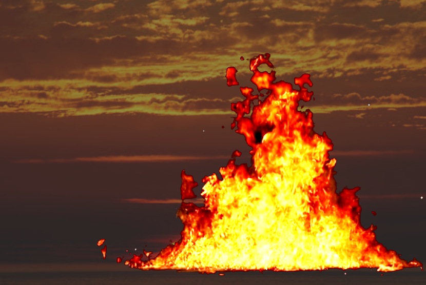 api membakar tangible asset