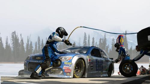 kesibukan sebuah pit stop