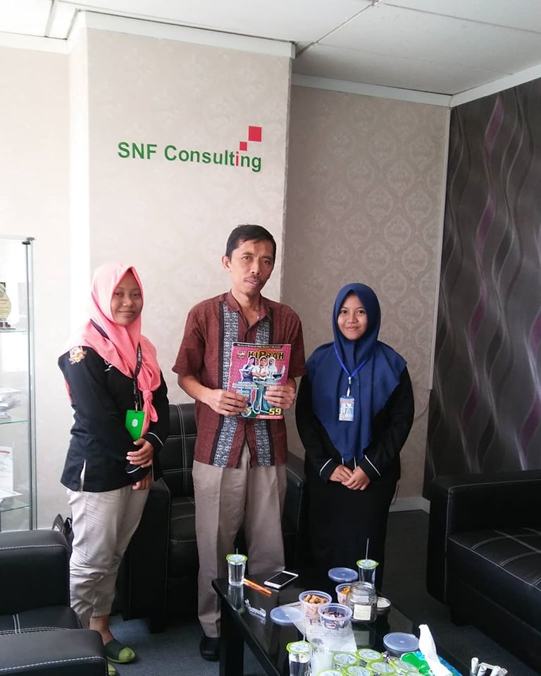 Kunjungan redaksi majalah kiprah