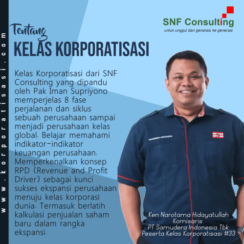 Testimoni kelas korpo Ken Narotama